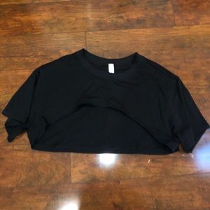LuLulemon LA super cropped top